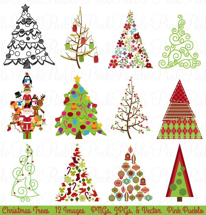 modern christmas tree clipart free 20 free Cliparts  Download images on Clipground 2024