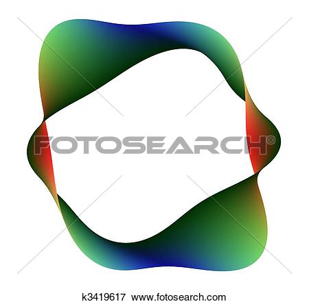 Stock Illustration of rainbow moebius k3419617.
