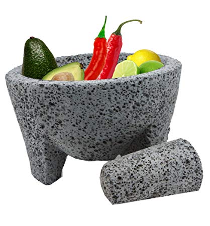 molcajete mexican mortar pestle tlp handmade authentic clipground amazon food silver walmart