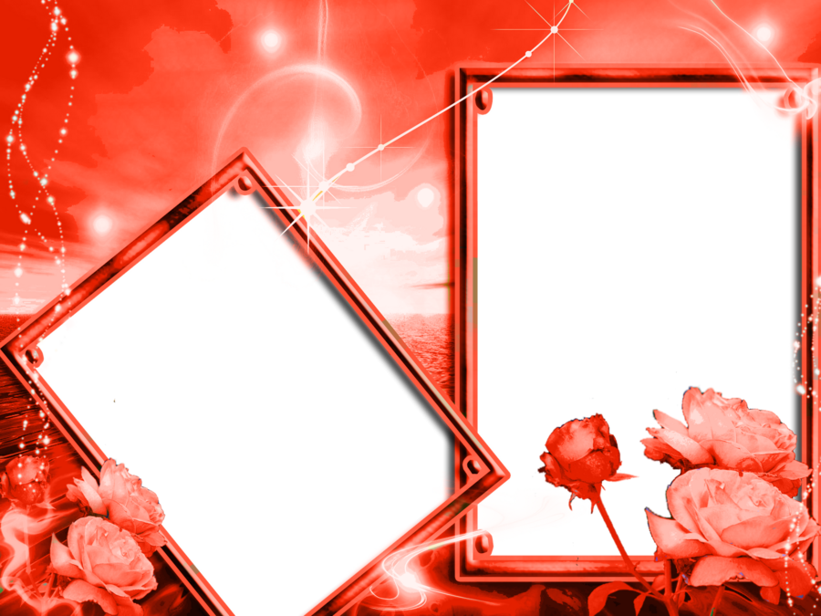 Red Background Frame clipart.