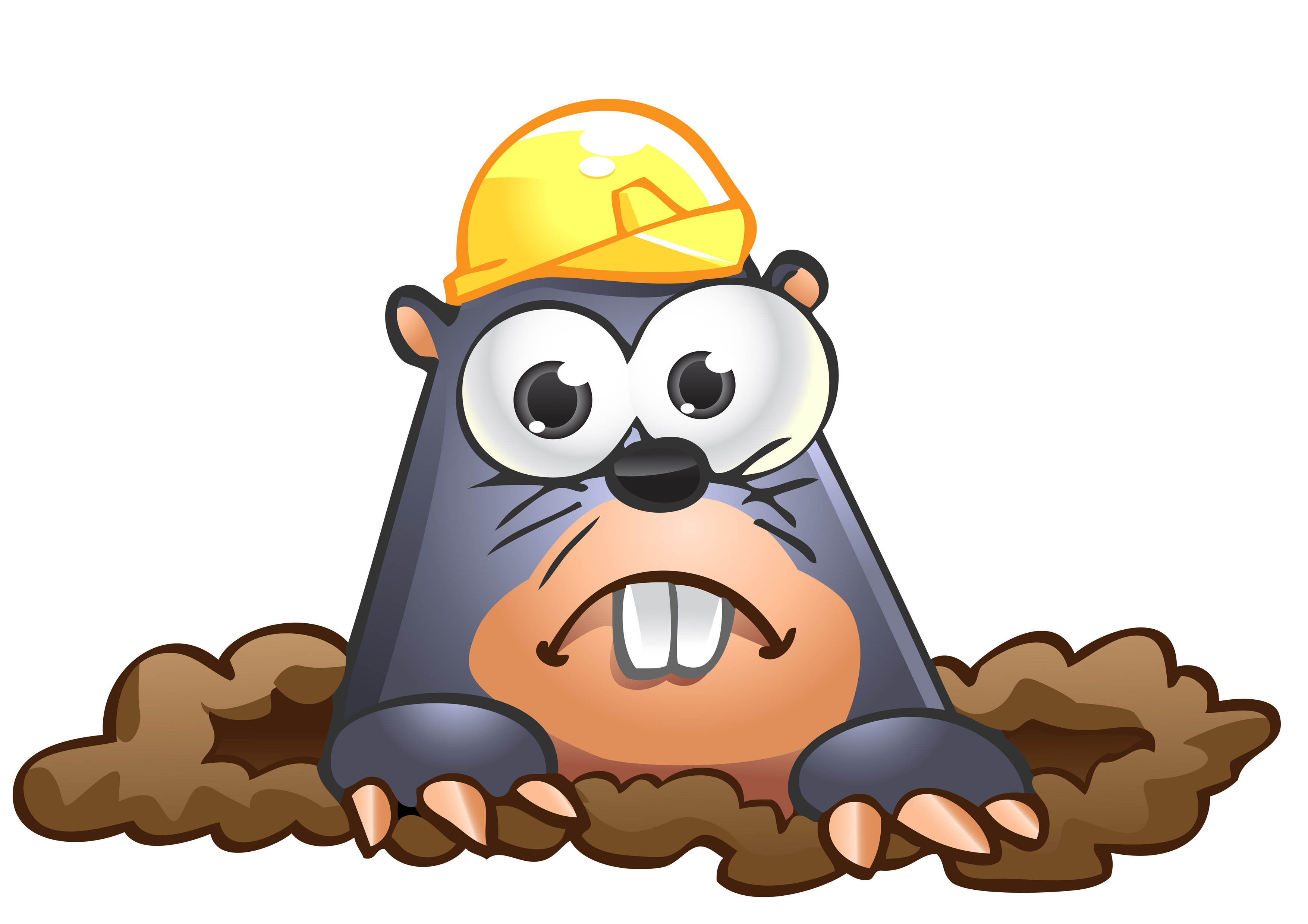 Collection of Mole clipart.
