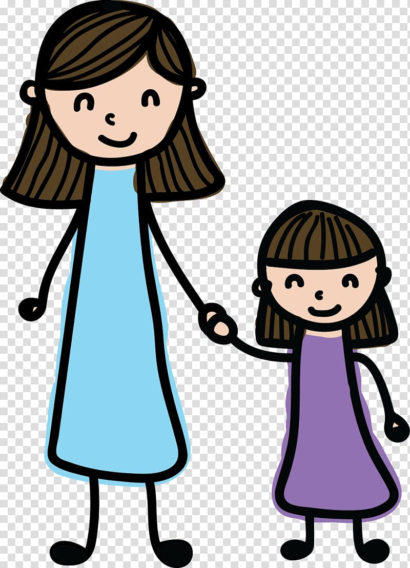 Mother\\\'s Day Daughter Child , mother transparent background.