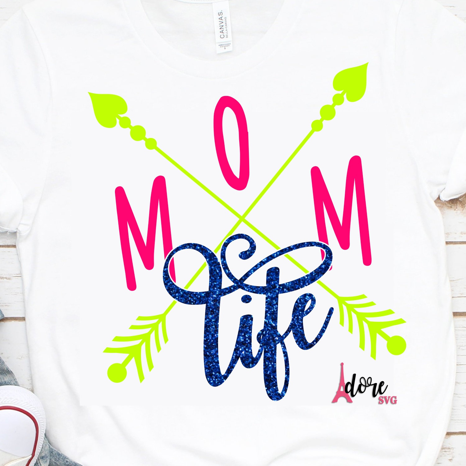 Mom Life SVG, Arrow Mom svg, Mom life clipart, Cut File Digital file, Mommy  svg, Mama Mom Arrow svg silhouette.