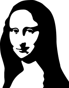 Mona Lisa Clip Art.