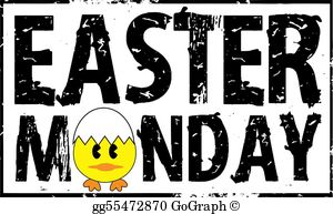 Easter Monday Clip Art.