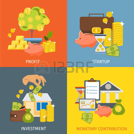 95 Monetary Contribution Stock Vector Illustration And Royalty.