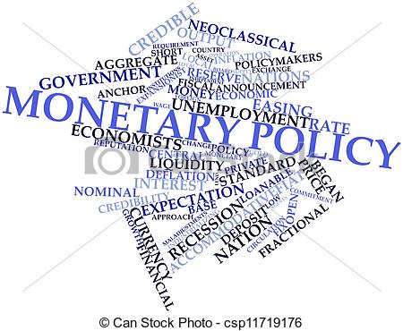 Stock Illustrations of Monetary policy.