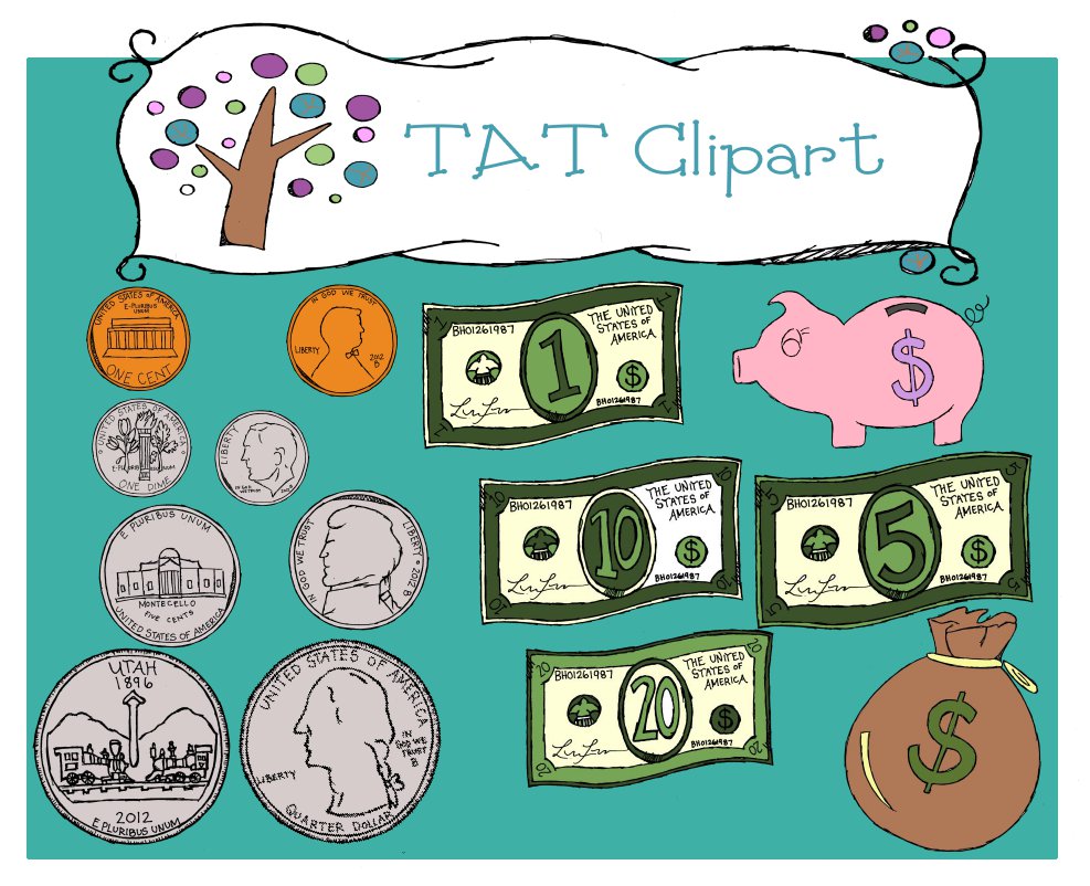 TATClipart: Money Clipart.
