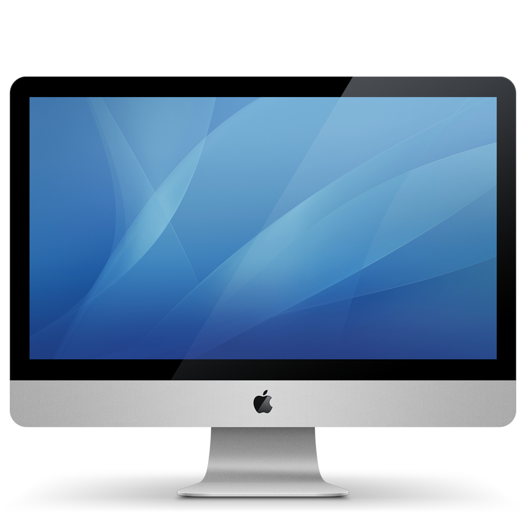 Mac Monitor PNG Image.