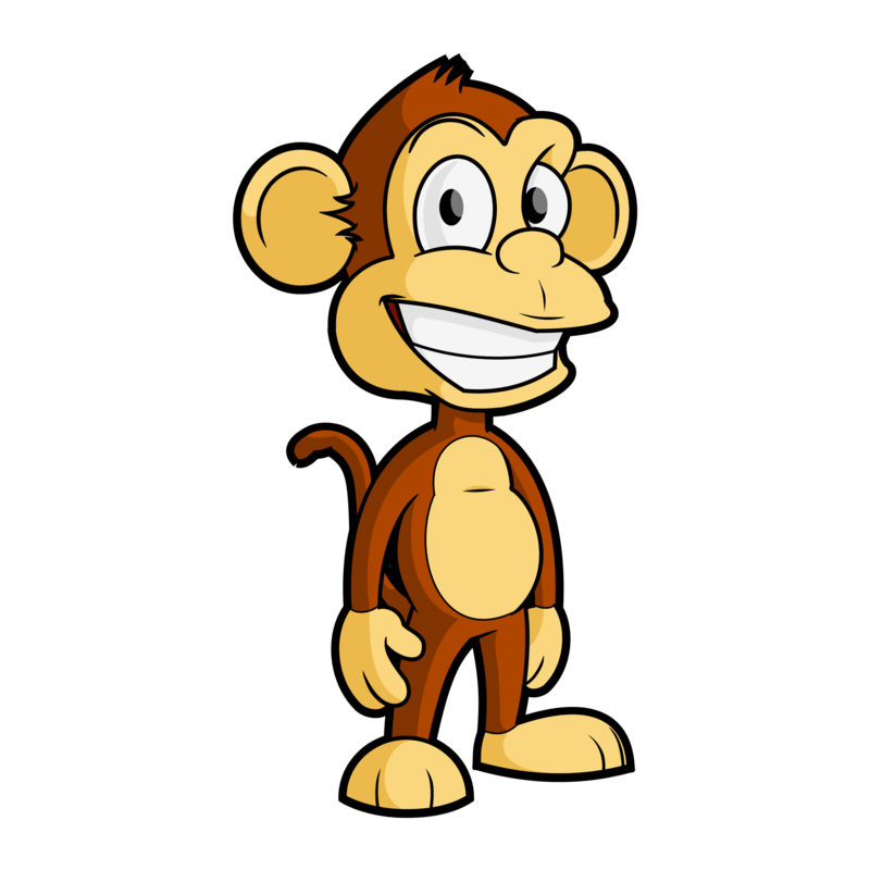 Download Free png Free Cartoon Monkey Vector Cl.