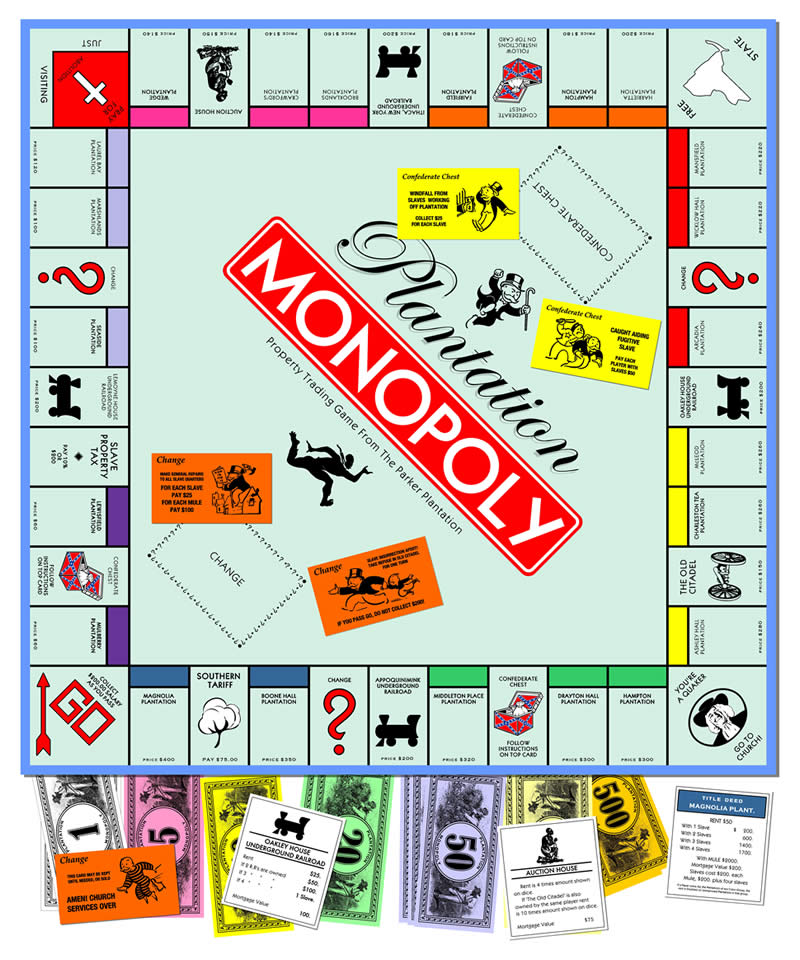 Monopoly board game clipart free.