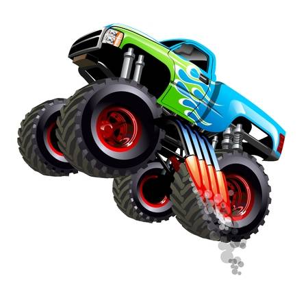 627 Monster Truck Cliparts, Stock Vector And Royalty Free.