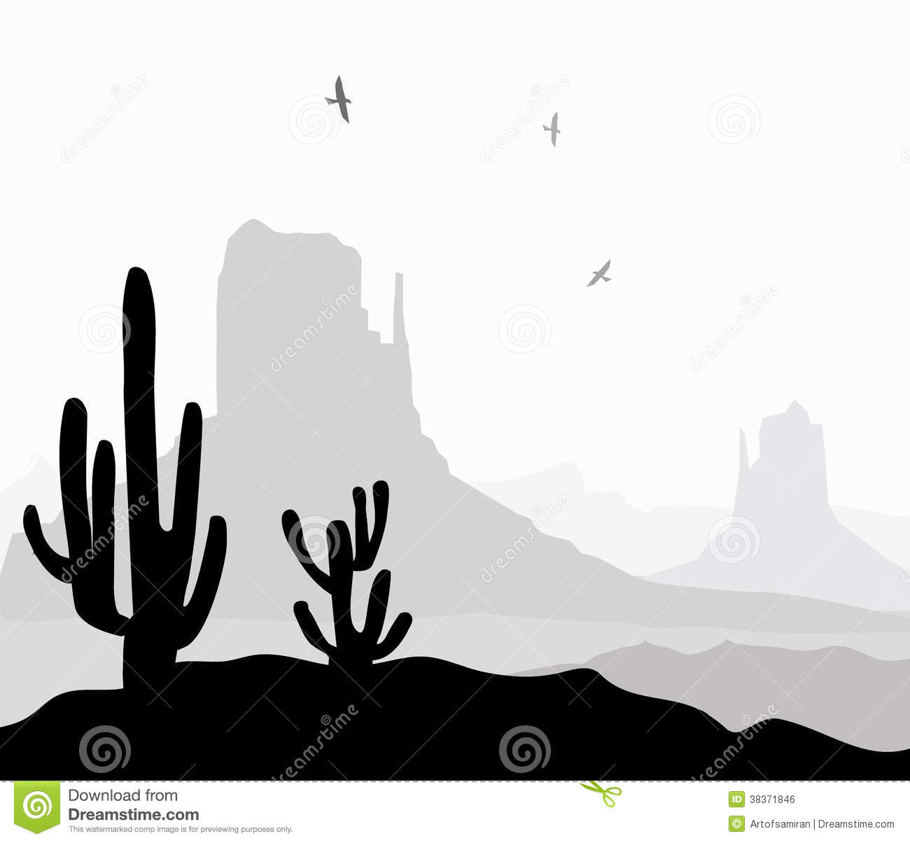 Free clipart monument valley.