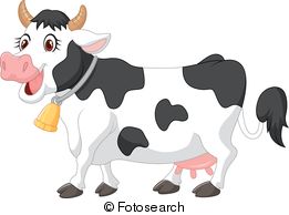 Cow Mooing Clipart.