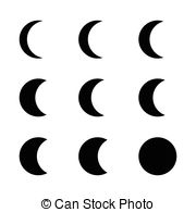 Moon phases clipart 20 free Cliparts | Download images on Clipground 2022