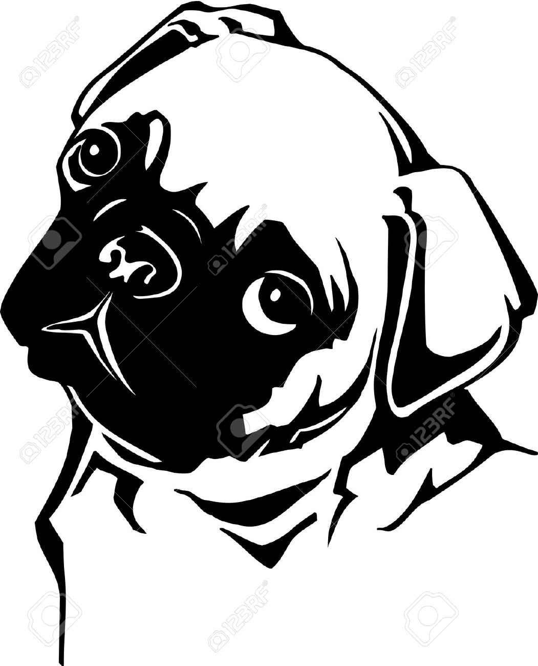 Hund Clipart Schwarz Weiß Sae