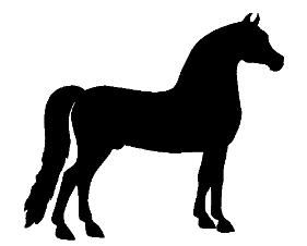 morgan horse silhouette images.