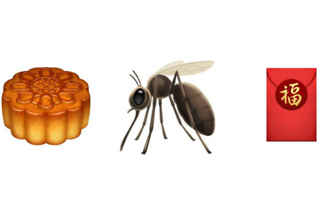 Apple adds mooncake, red envelope and mosquito emojis for.