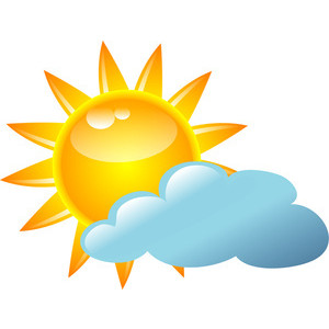 1081 Cloudy free clipart.