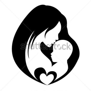 mother and child outline clipart 20 free Cliparts | Download images on ...