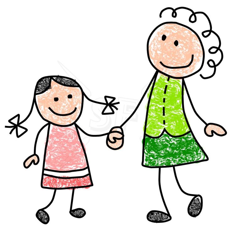 Mother and daughter clipart 9 » Clipart Station.
