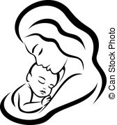 Mother Baby Images Clipart.