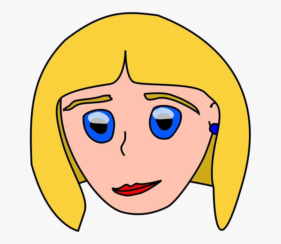 Girls Face Clip Art At Clker.