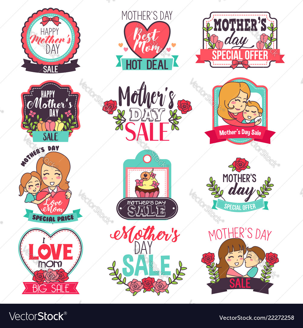 Mother day sale sign clipart.