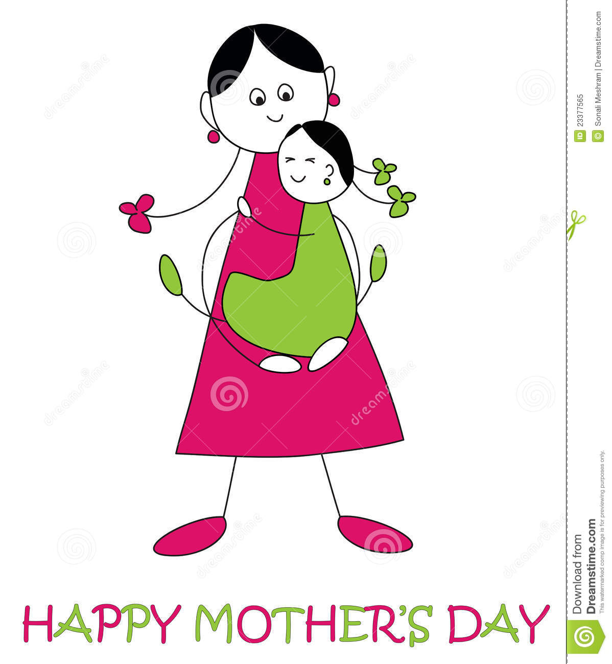 Mothers Day Clipart.