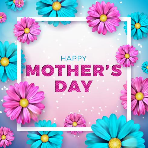 Happy Mother\'s Day Greeting card design.