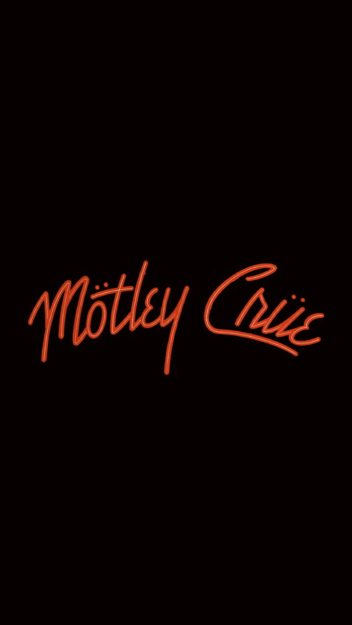 groupie edits — mötley crüe logo lockscreens [fav/reblog if.