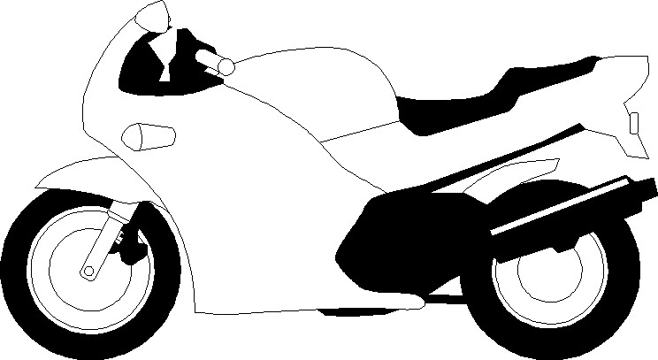 Clipart moto.