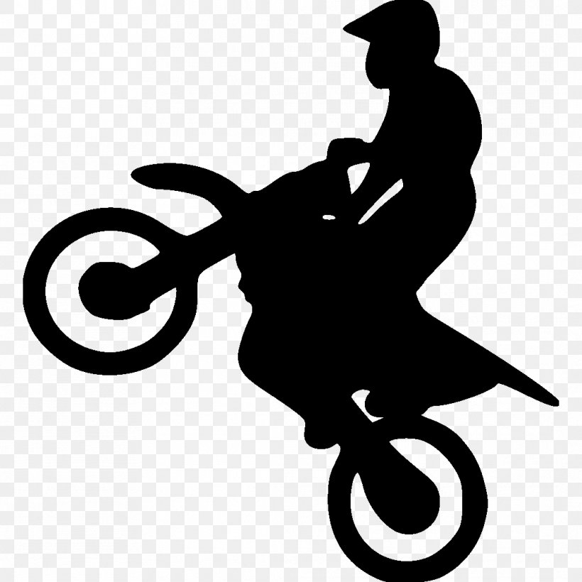 Motorcycle Silhouette Bicycle Motocross Clip Art, PNG.