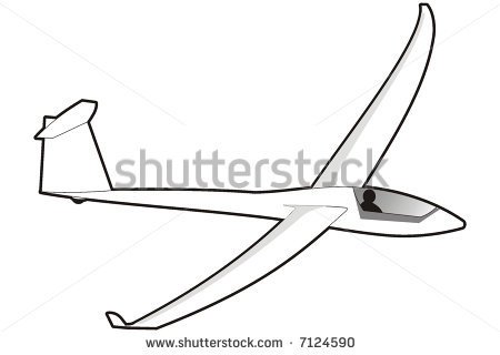 Clipart Images Of A Plane Soaring.