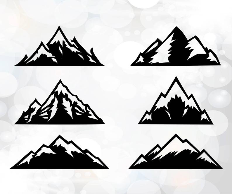 mountain silhouette clipart 10 free Cliparts | Download ...