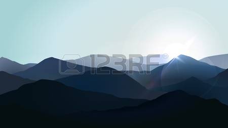 1,371 Mountains Mist Stock Vector Illustration And Royalty Free.