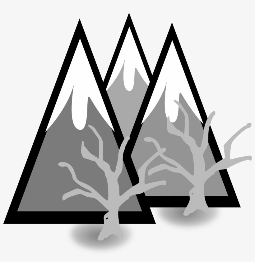 Clipart Library Library Clipart Mountains Black And.