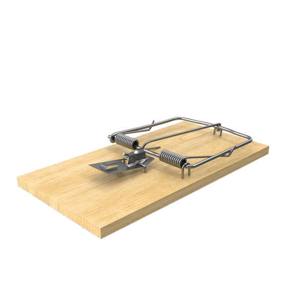 Mouse Trap PNG Photo Image.