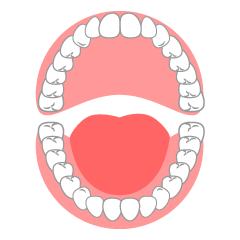 Caries in the Mouth Clipart Free Picture｜Illustoon.