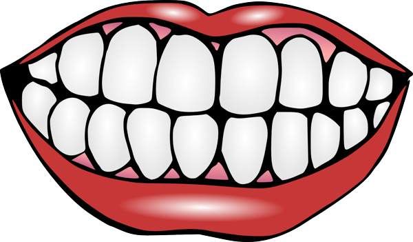 Mouth And Tongue Clipart Black And White Clipart Panda Free.