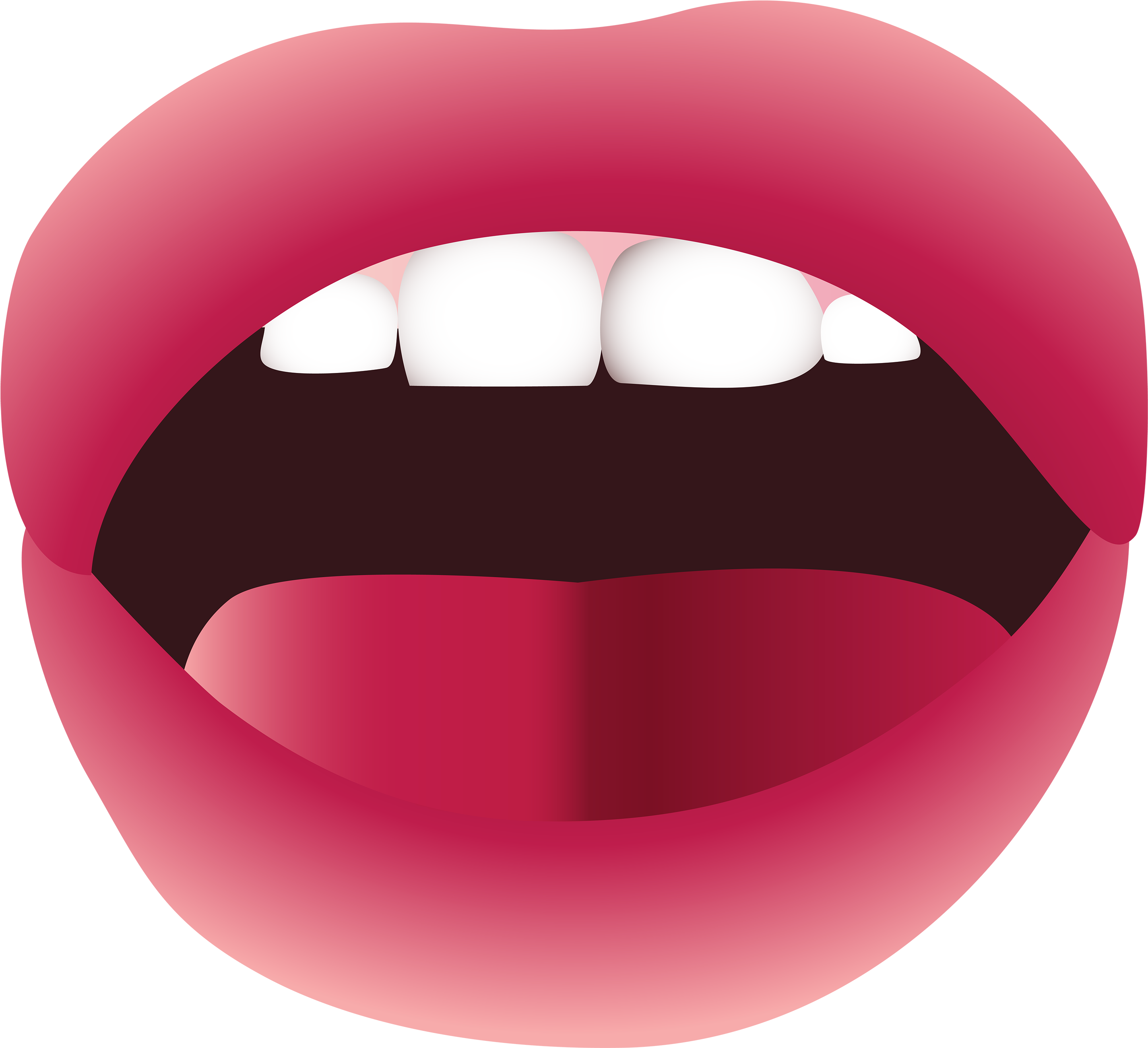HD Mouth Clipart.