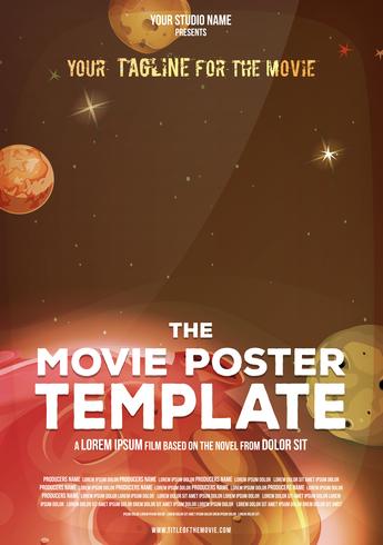 Movie Poster Template.
