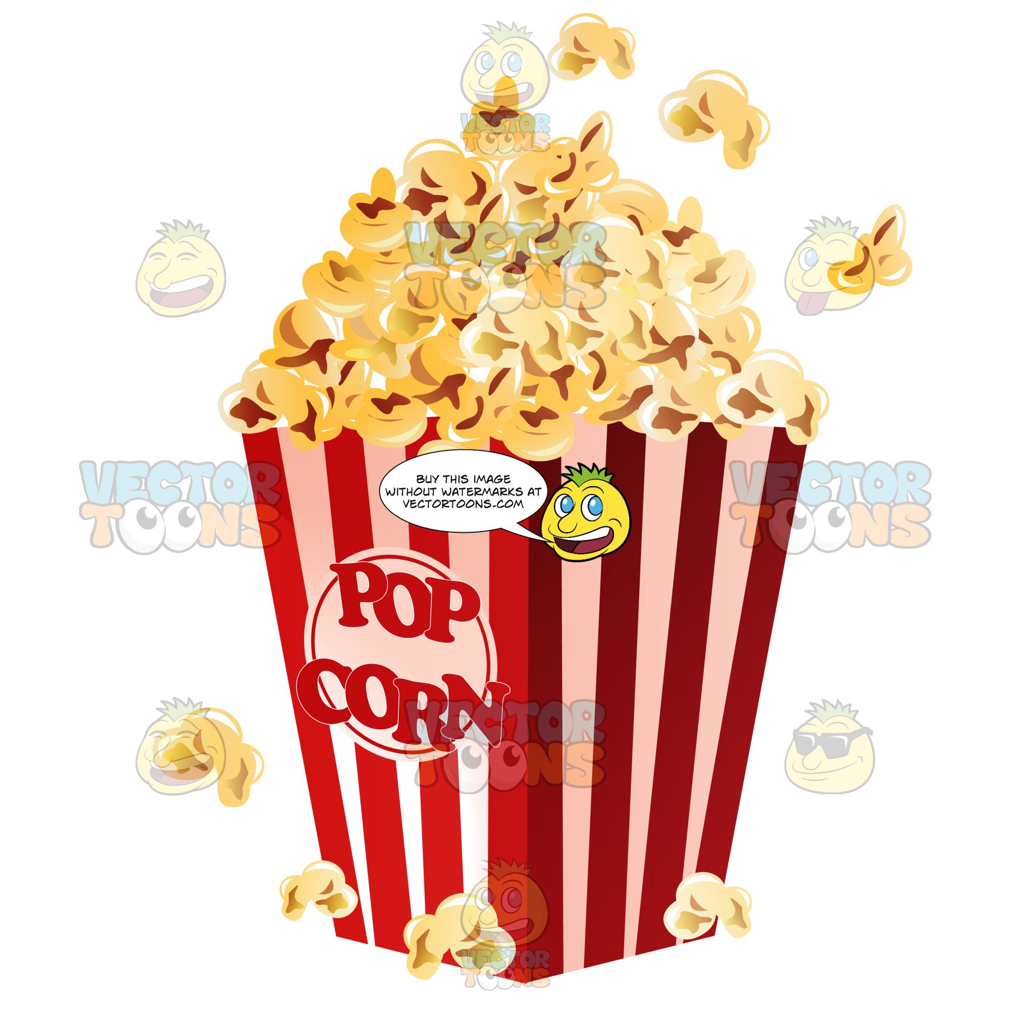 Movie Theater Popcorn In A Box.