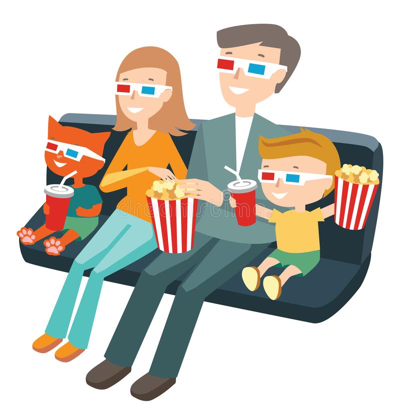 Watching A Movie Clipart at Webhendrixblog Blog