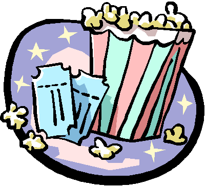 Movie Night Clipart.