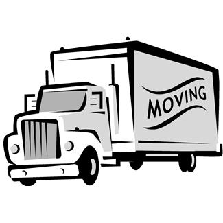 256 Moving Truck free clipart.