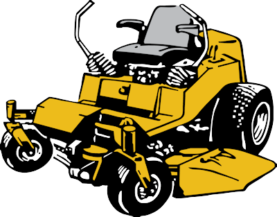 Riding lawn mower clipart free.