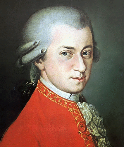 Wolfgang Amadeus Mozart.