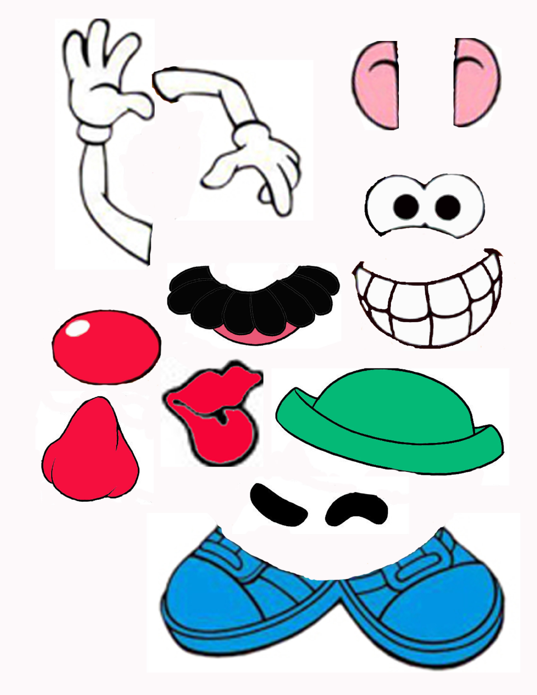 Mr Potato Head Parts Clipart 10 Free Cliparts Download Images On Clipground 2023