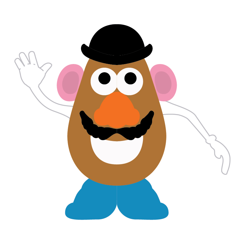 Mr Potato Head Clip Art.